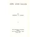 Ads. and Sales | Herbert N. Casson