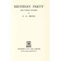 Birthday Party, and Other Stories (First Edition, 1949) | A. A. Milne