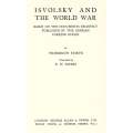 Isvolsky and the World War | Friedrich Stieve