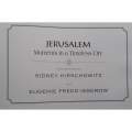 Jerusalem: Moments in a Timeless City | Sidney Hirschowitz & Eugenie Freed Isserow