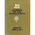 Journal of the Siam Society (July 1972, Vol. 60, Parts 1 & 2 in Two Volumes)