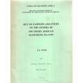 Key to the Families and Index to the Genera of Southern African Flowering Plants | R. A. Dyer
