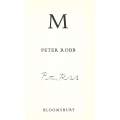 M (First UK Edition, 2000 Signed by the Author) | Peter Robb