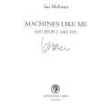 Machines Like Me (Signed by Author) | Ian McEwan