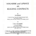 Malherbe and Lipshitz on Building Contracts | M. Lipschitz & G. de C. Malherbe