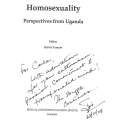 Momosexuality: Perspectives from Uganda (Inscribed by Author) | Sylvia Tamale