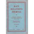 Race Relations Journal (Vol. 18, No. 1, 1951)