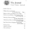 The Journal of the William Morris Society (4 Volumes)