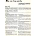 The Moving Earth (Inaugural Lecture) | I. B. Watt