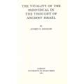 The Vitality of the Individual in the Thought of Ancient Israel | Aubrey R. Johnson