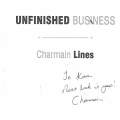 Unfinished Business (Inscribed by Author) | Charmain Lines