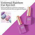 Vendeeni  - UV Gel Polish - Universal Rainbow Cat Eye