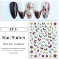 Nail Sticker - 1315 Butterfly