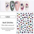 Nail Sticker - 1253 - Flowers
