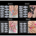 Reusable Silicone French Tip Guides for Dual Form
