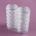 Empty Clear Rotate Container - 6 x 2 pcs