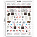 Nail Sticker - LV / Cards / Poker - (CA-694)