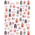 Nail Sticker - Barbie - (JO-1516)