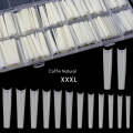 Coffin - 3XL Long - Half Cover - Soft Gel Nail Tips - 240pcs