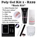 Poly Gel Kit 1 - "Basic Kit" - 12 - Nude