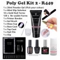 Poly Gel Kit 2 - 12 - Nude