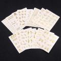 Water Slide Decals - Gold & Silver - 30pcs