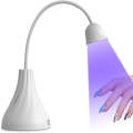 Rechargeable Flexible Gooseneck Nail UV LED Light / Lamp - 18W
