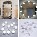 Vanity Mirror Lights - 10 Bulbs