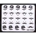 Sticker - (MZ-W08) - Moustache
