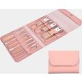 Rose Gold Tool Set Manicure Pedicure Kit-12PCS - Pink