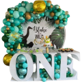 WILD ONE PARTY DECOR, personalized kiddies birthday party themed decor party customized full prin...
