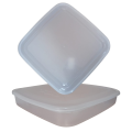 Italy 4 Containers - Clear, Thin, 2l