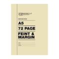 A5 Softcover Feint and Margin 72 Page