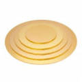 Cake Board Thick Round Gold Assorted Sizes