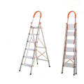 Aluminum 6 step household ladders