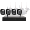 Professional 4 Channel Wireless Security Surveillance System Q-S4I