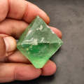 Green Fluorite Octahedron - Riemvasmaak