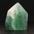 Green Fluorite Prism from Madagascar