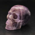 Guardian Spirit Purple Amethyst Carved Skull