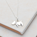 Dog Sterling Silver Necklace