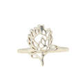 Sterling Silver Protea Ring