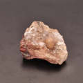 Olmiite Small Crystal with Calcite on Matrix