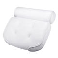3D Mesh Massage Bath Pillows Anti-bacterial Anti-mite Spa Bathtub Pillow - White