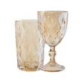 Amber Elegant Wine Glass
