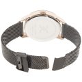 Daniel Klein Watch DK11754-6 Rose Gold On Black Mesh With Rose Markers