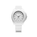 Victorinox Swiss Army INOX V Watch 241769 Stainless Steel With White Dial On White Rubber Strap