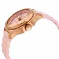 Victorinox Swiss Army INOX V Watch 241807 Rose Gold Plated Stainless Steel With Pink Dial On Pink Ru
