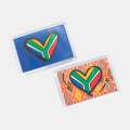 Heart SA Flag Fridge Magnets