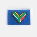Heart SA Flag Fridge Magnets