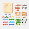 Animal Mixup Wooden Puzzle